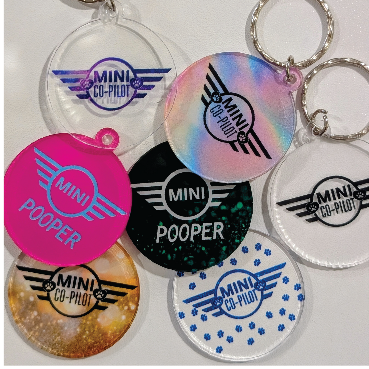 MINI Co-Pilot Collar tags
