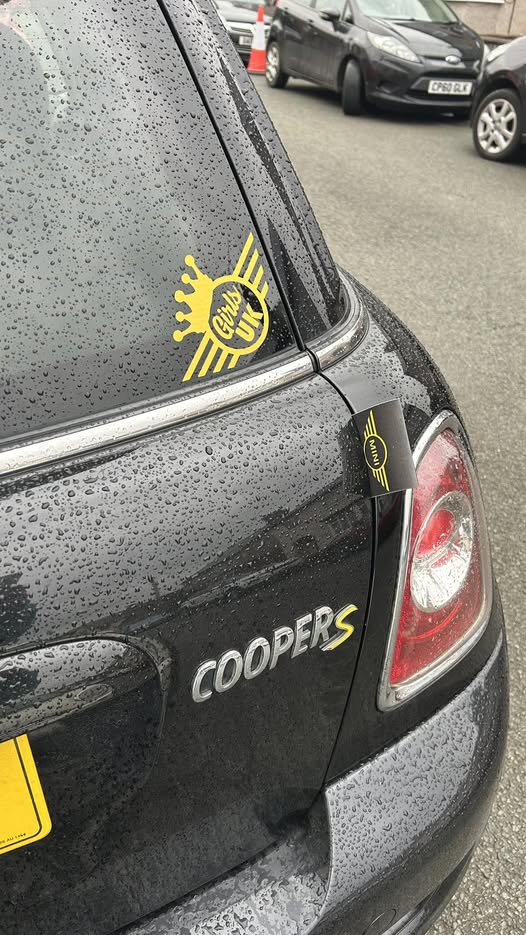 Mini Logo Car Tags