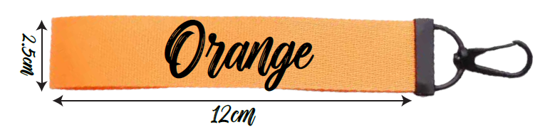 Custom Printed Key Straps - Double Sided