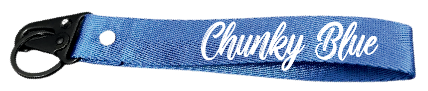Chunky Printed Key Straps - Double Sided
