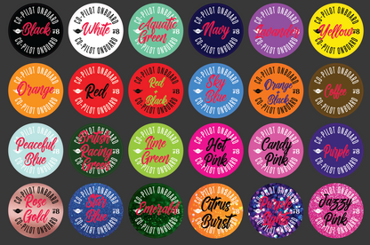 Co-Pilot Stickers - Bulldog