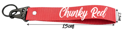 Chunky Printed Key Straps - Double Sided