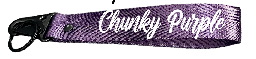 Chunky Printed Key Straps - Double Sided