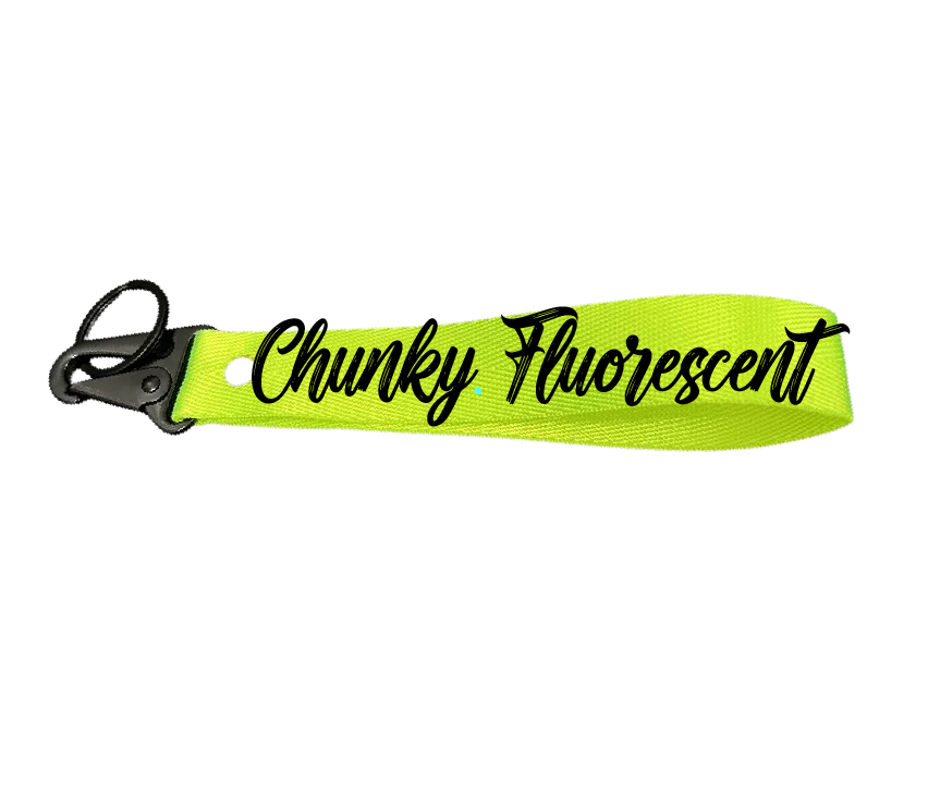 Chunky Printed Key Straps - Double Sided