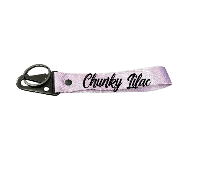 Chunky Printed Key Straps - Double Sided