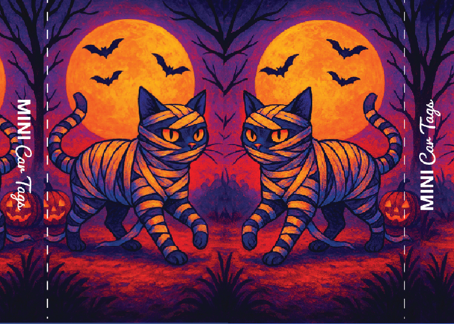 Halloween REMOVABLE Tags!!