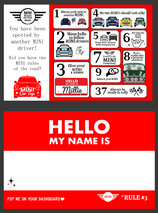 Hello My Name Is - Cards