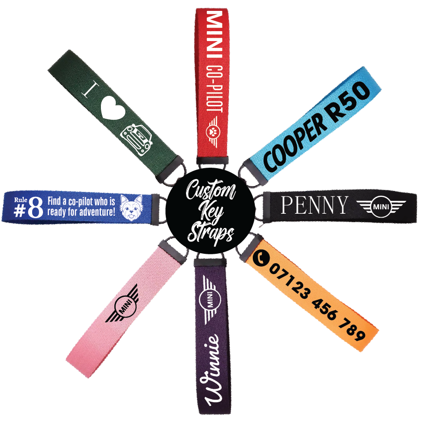 Custom Printed Key Straps - Double Sided