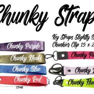 Custom Chunky Key Straps