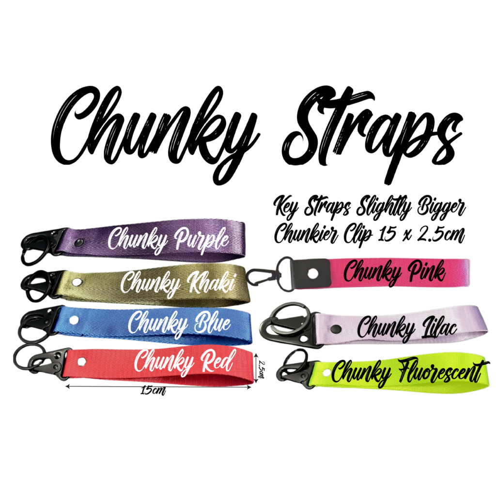 Custom Chunky Key Straps
