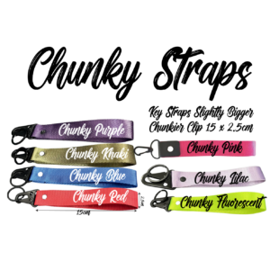 Custom Chunky Key Straps