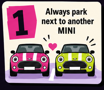 Rule 1: Always park next to another MINI